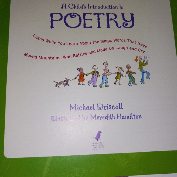 A Child's Introduction to Poetry teaching and reading book with hardcover - Picture 3 of 6